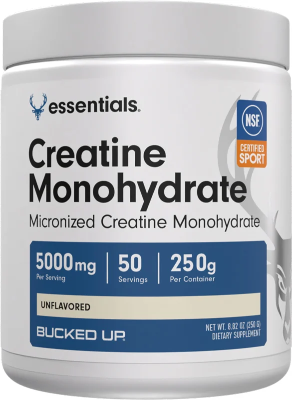 BUCKED UP CREATINE MONOHYDRATE - UNFLAVORED 50 SERVINGS