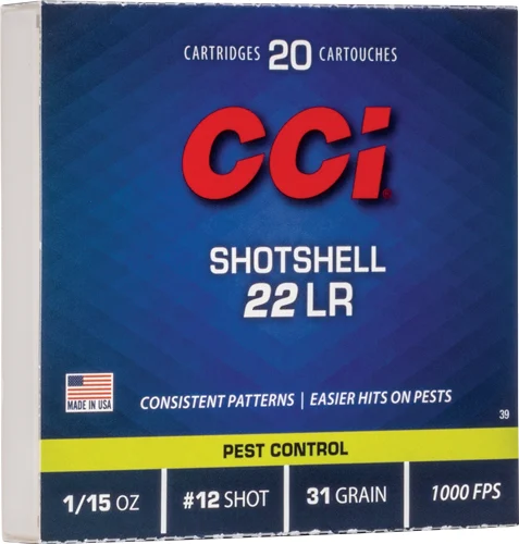 CCI Ammunition .22 LR 31gr – 20rd