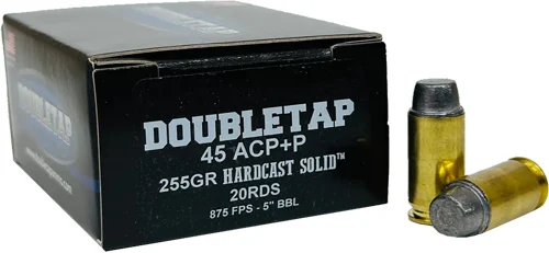 Double Tap Ammunition .45 ACP 255gr SWC – 20rd