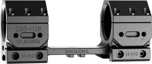 AUDERE SCOPE MOUNT ADVERSUS - 30MM LOW BLACK - Image 2