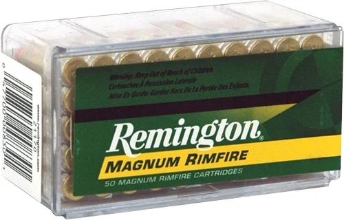 Remington .22 WMR 40gr JHP Brass – 50rd