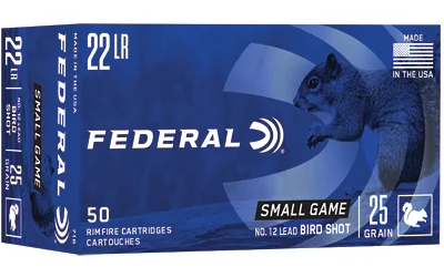 Federal Ammunition .22 LR – 50rd