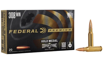 Federal Ammunition .308 Winchester 168gr OTM – 20rd