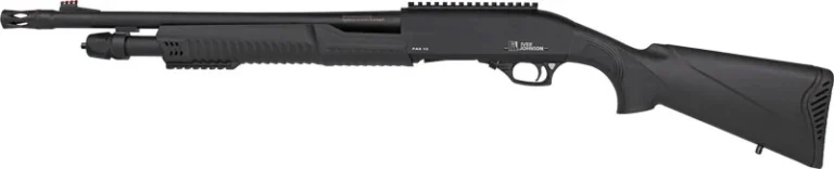 IVER JOHNSON PUMP 12GA 3" 18" - MUZZLE BRAKE BLUED SYNTHETIC