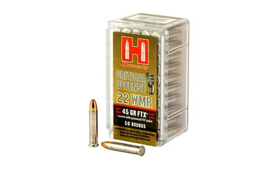 Hornady .22 WMR 45gr FTX Nickel – 50rd