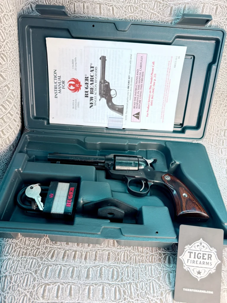 RUGER NEW BEARCAT .22lr 4” REVOLVER