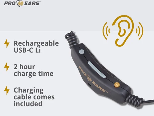 PRO EARS STEALTH 28 HTBT EAR - BUDS ELECTRONIC BLUETOOTH BLK - Image 2