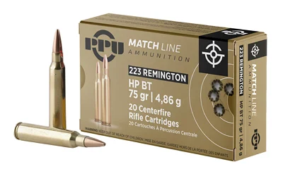 PPU .223 Remington 75gr – 20rd