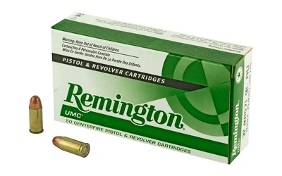 Remington .32 ACP 70gr FMJ Brass – 50rd