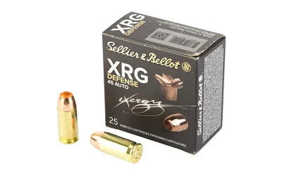 S&b 45ACP 165GR Xrg 25/1000