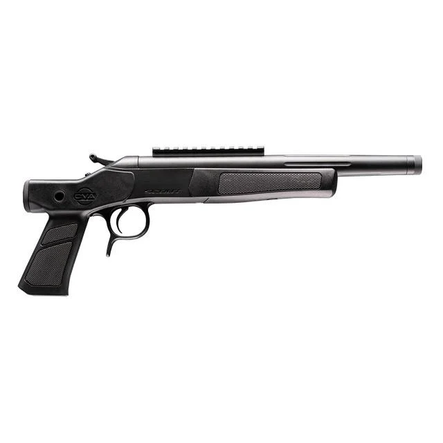 CVA Scout XP Pistol .223 Rem Single Shot 11.5" Threaded Fluted Stainless Steel Barrel w/Graphite Black Stock