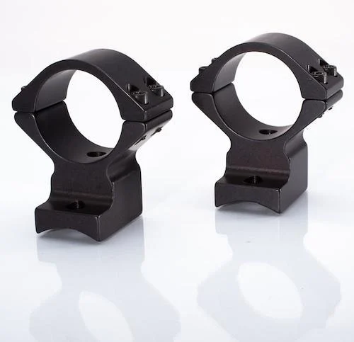 Talley Lightweight Alloy Scope Mount Combo Remington 700-721-722-725-40X 30mm Med LA 20MOA - Black Anodized